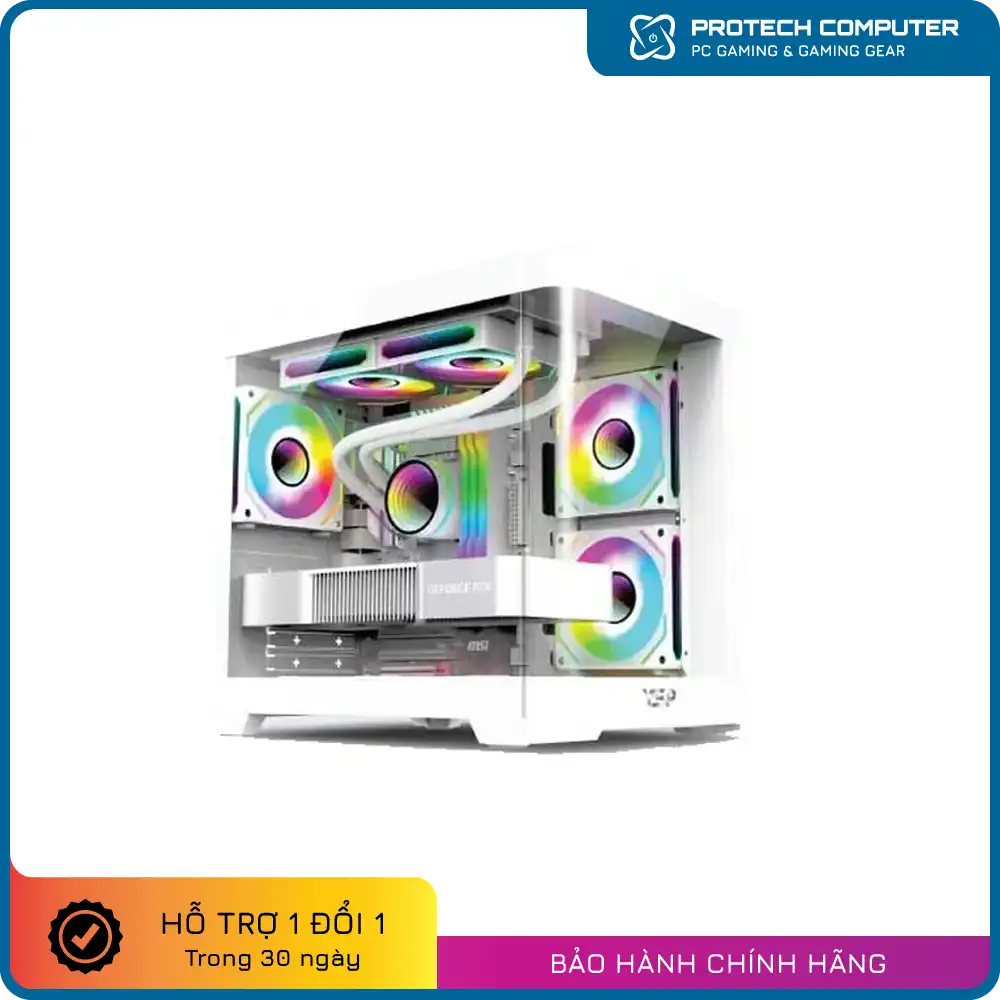 Thùng máy Case VSP X7 - White 